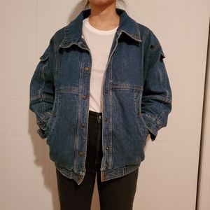 90s Vintage Lined Jeans Jacket